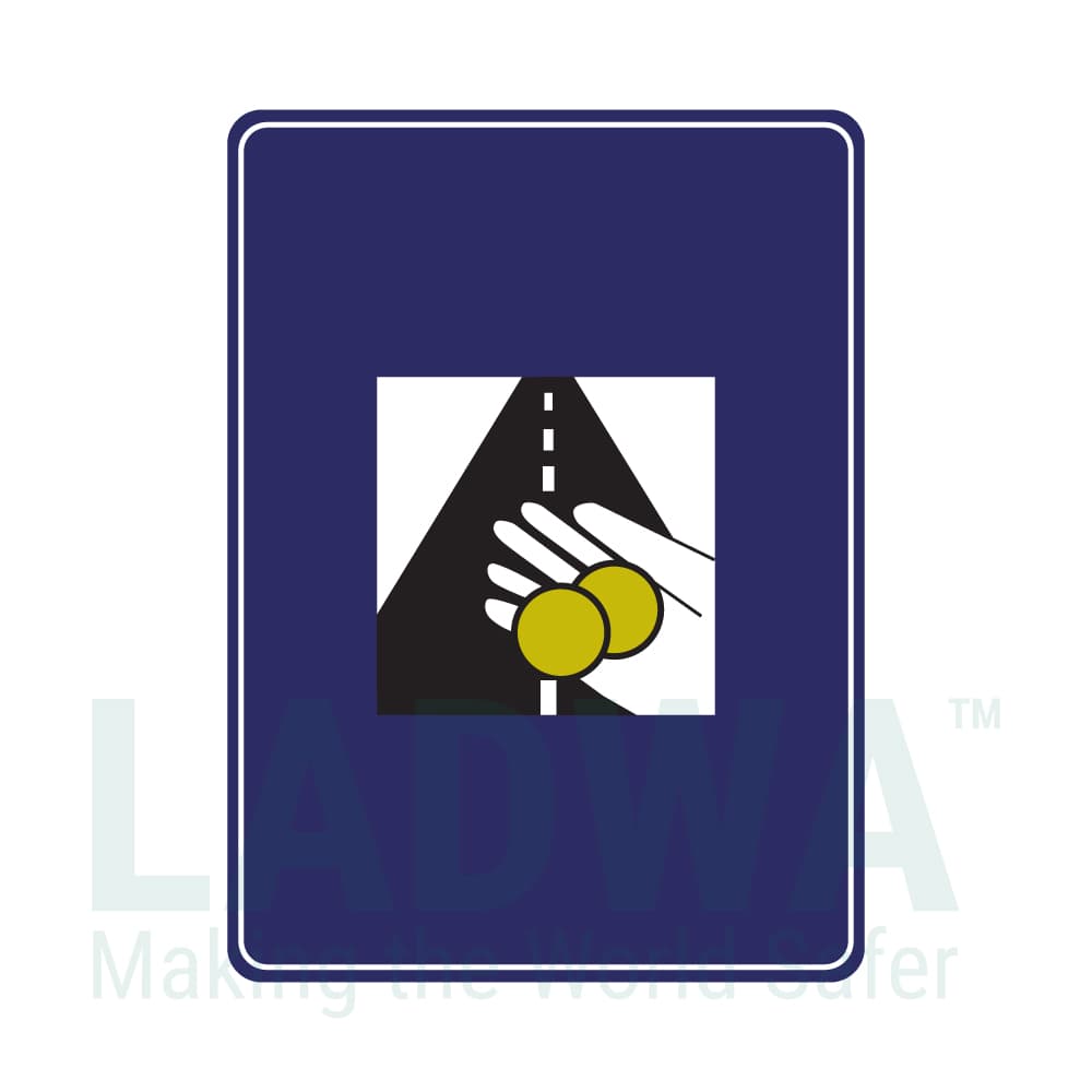 LADWA Informative Signage - Toll Ahead