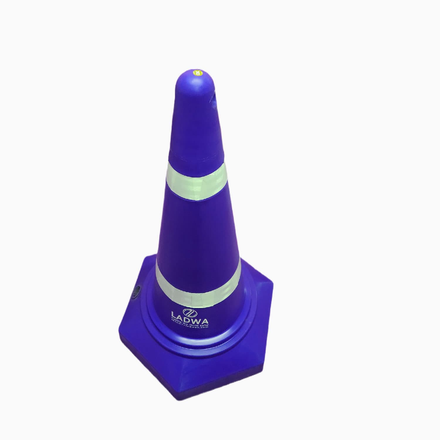 LADWA Safety Cones - Round Top-Hexa Base -Blue-4.0 Kg 750mm
(Pack -1) view 2