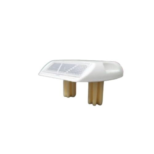 High-Quality Ladwa Road Stud with White Reflector and Shank - P-1 Ensuring Safety and Visibility
