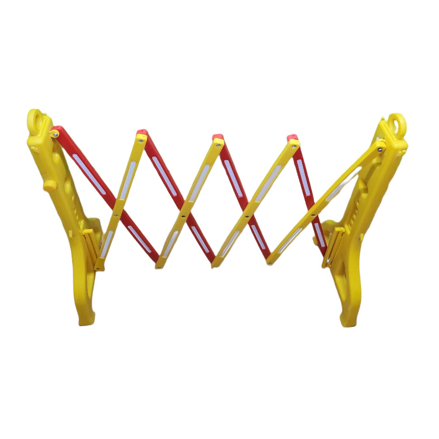 LADWA Traffic Barricades - Ladwa-Yellow-Plastic-Extendable thumbnail 2