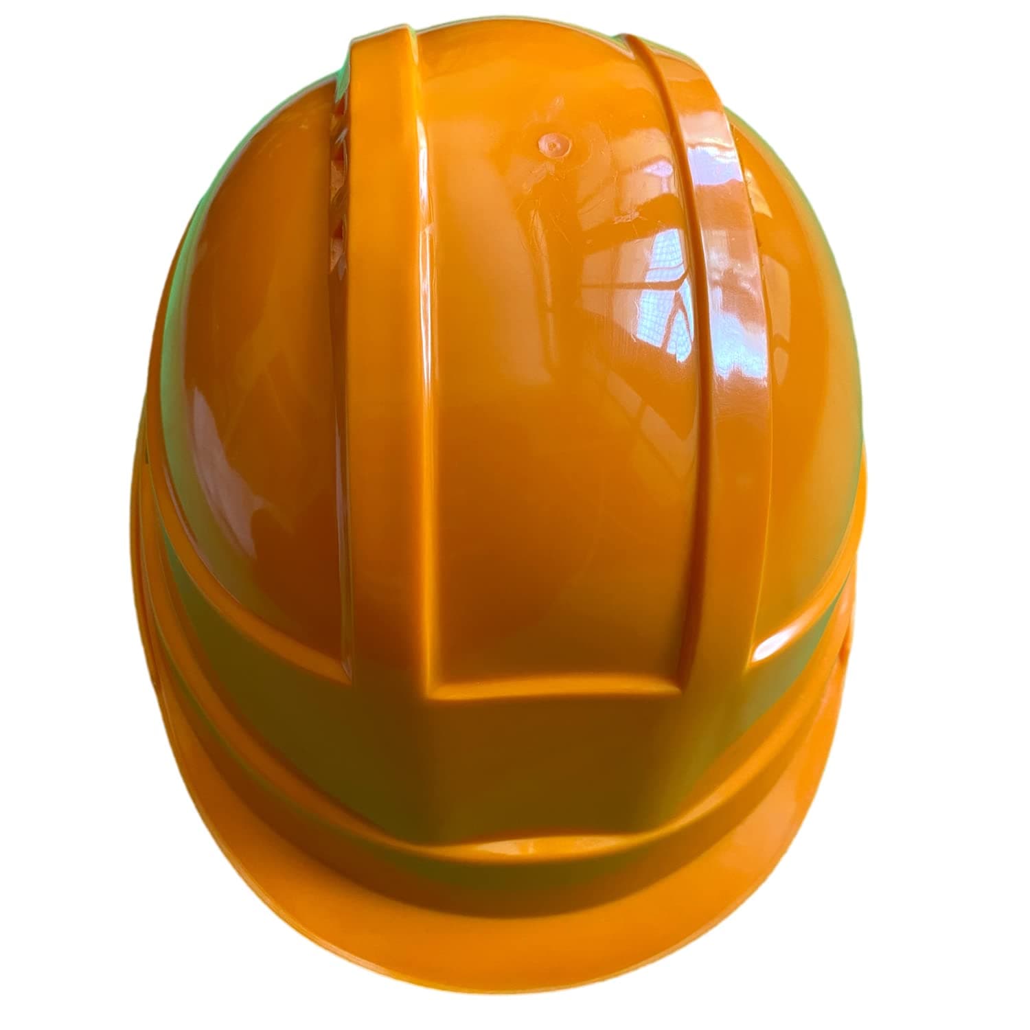 LADWA Orange Heavy Duty Safety Director Helmet Head Protection for Outdoor Work Head Safety Hat with ISI Mark (Pack of 1)