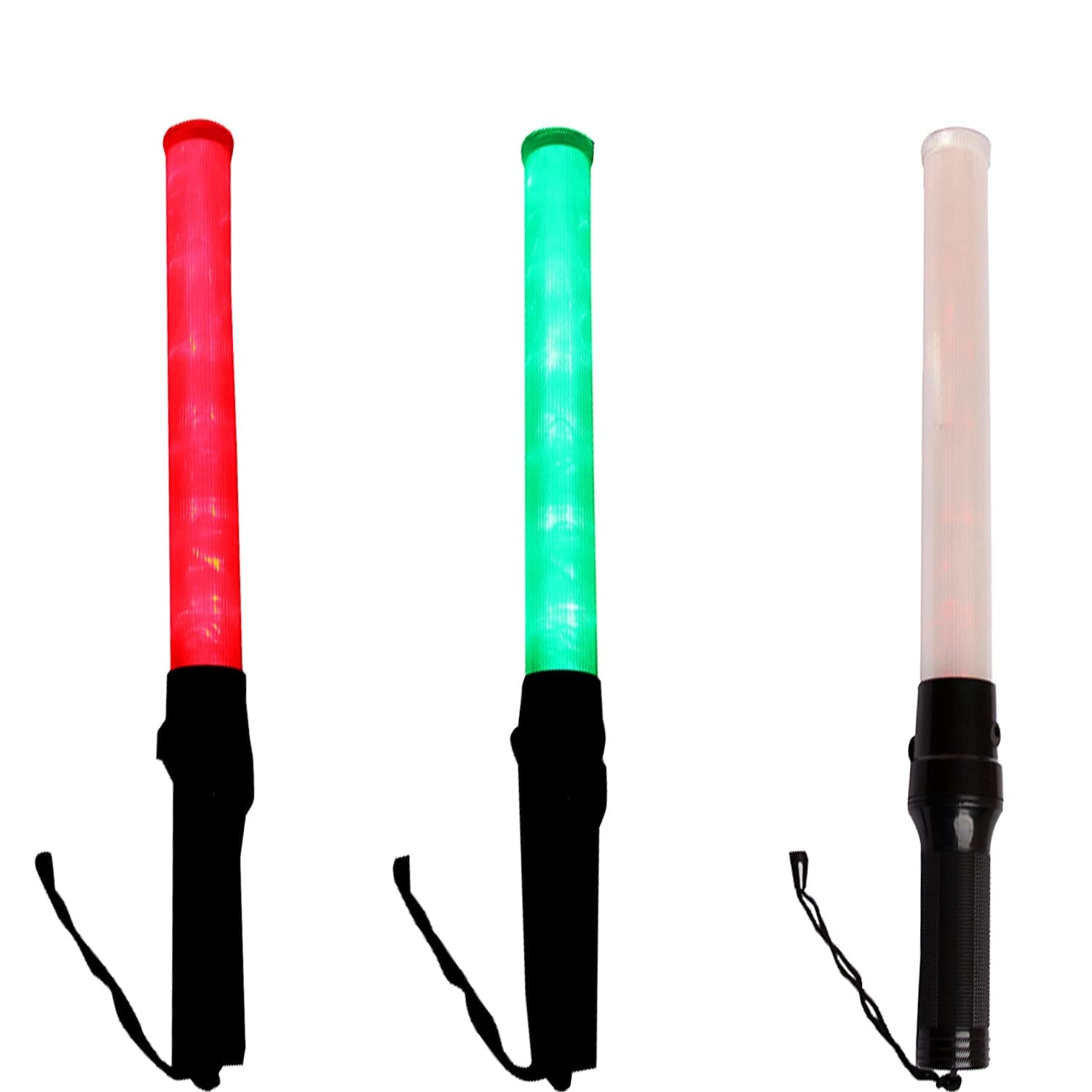 Ladwa Rechargeable Baton for Outdoor Safety Traffic Signal Warning Light Stick Baton for Parking Guides and Multipurpose (Lenght - 20 Inch) (Pack of 5) view 2
