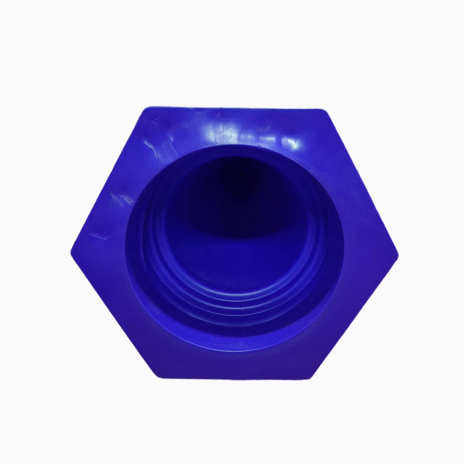 LADWA Safety Cones - Round Top-Hexa Base -Blue-4.0 Kg 750mm
(Pack -1) view 5