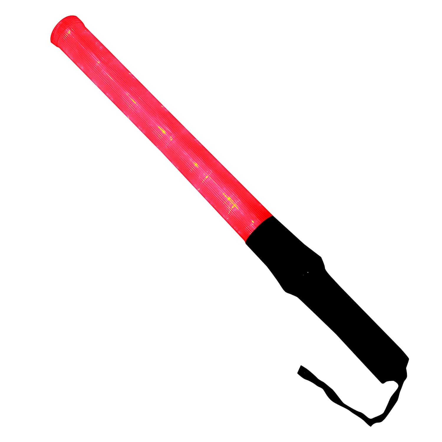 LADWA 20-Inch Non-Rechargeable Safety Traffic Signal Baton, High-Visibility Warning Light Stick for Parking Guides, Traffic Control, & Multipurpose Outdoor Use.