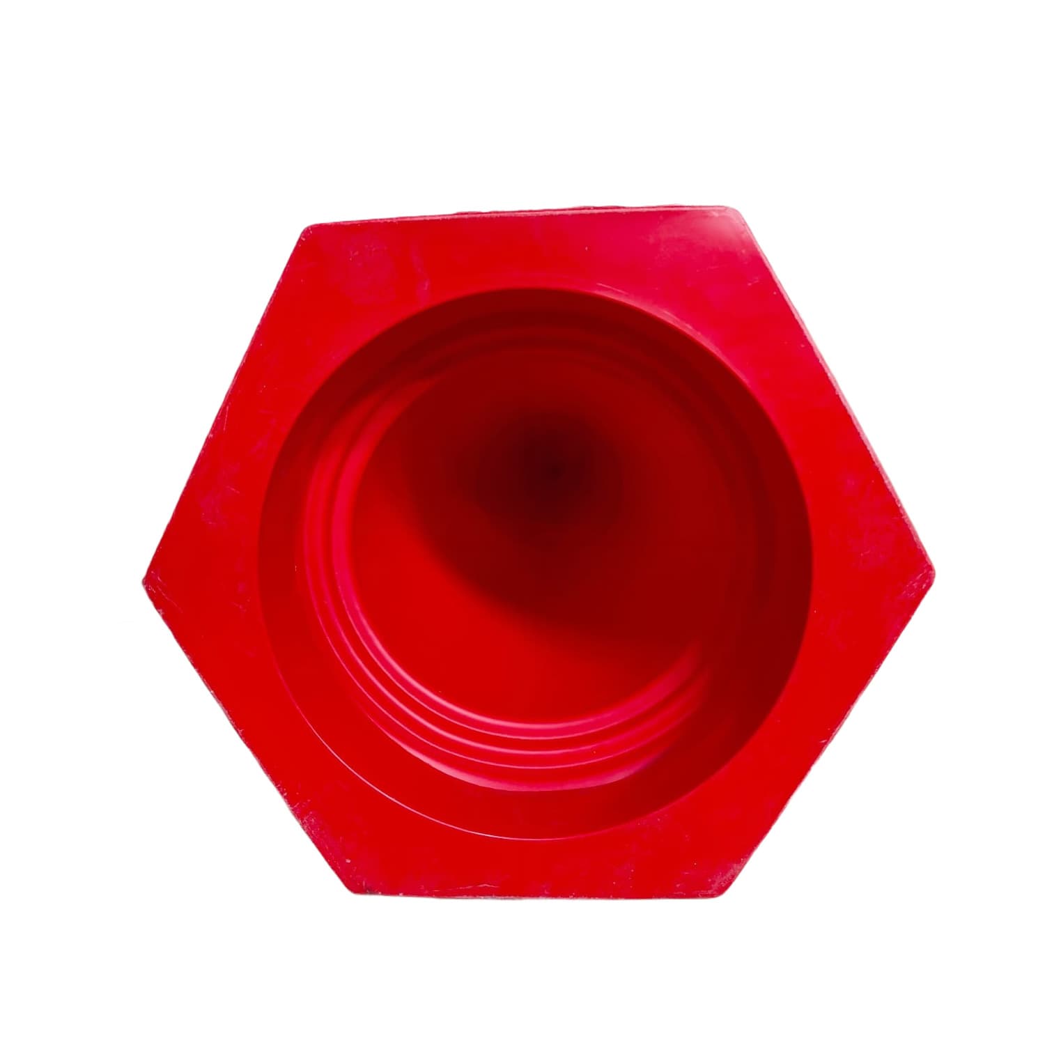LADWA Safety Cones - Round Top-Hexa Base -Red-4.0Kg 750mm
(Pack -3) view 3