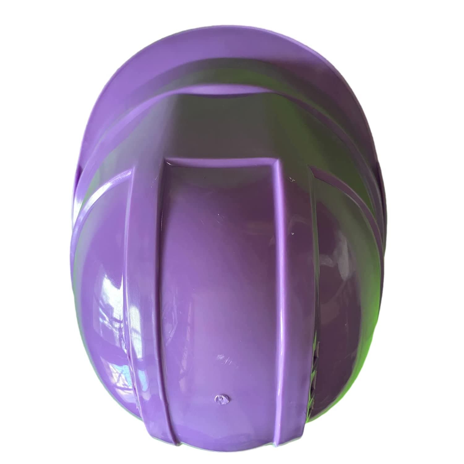 LADWA Purple Heavy Duty Safety Director Helmet Head Protection for Outdoor Work Head Safety Hat with ISI Mark (Pack of 1)