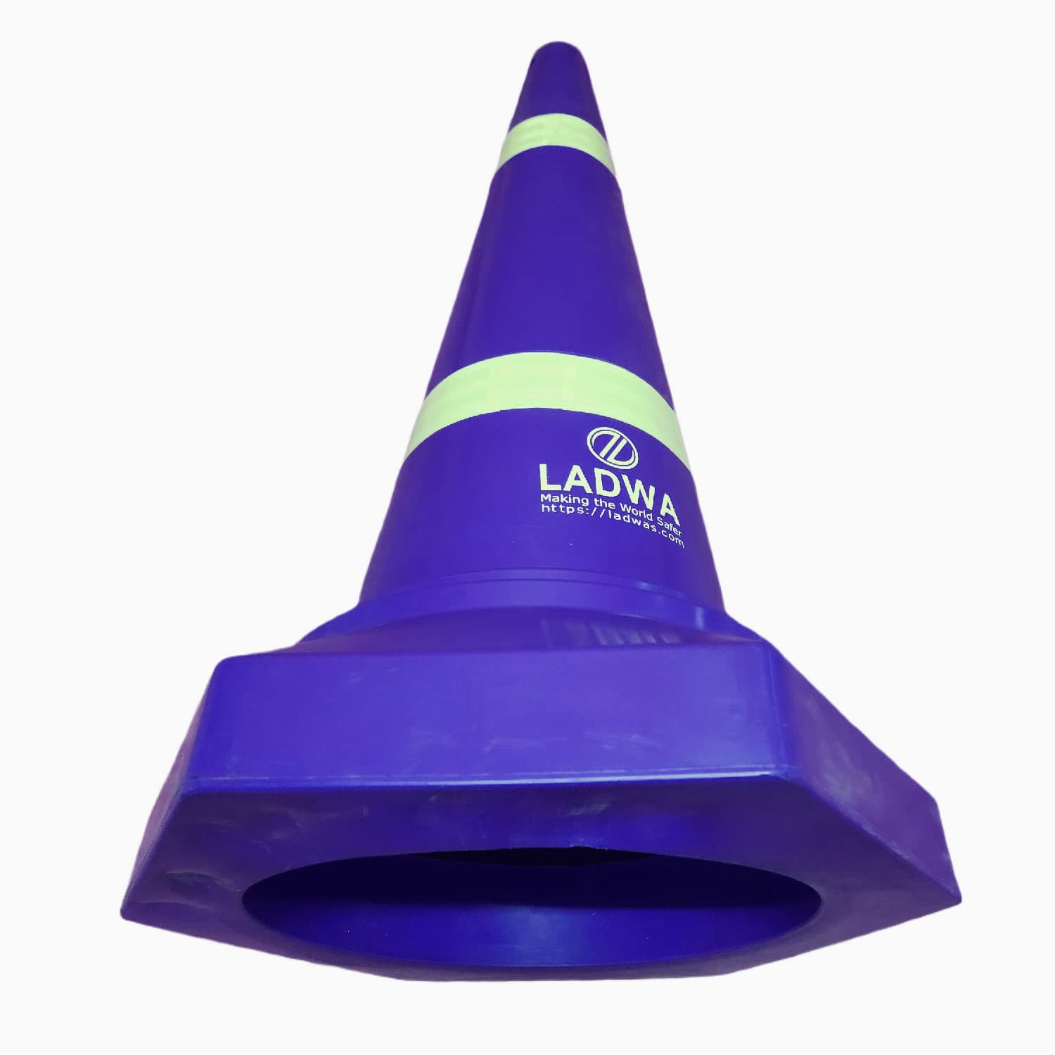 LADWA Safety Cones - Round Top-Hexa Base -Blue-4.0 Kg 750mm
(Pack -1) view 4