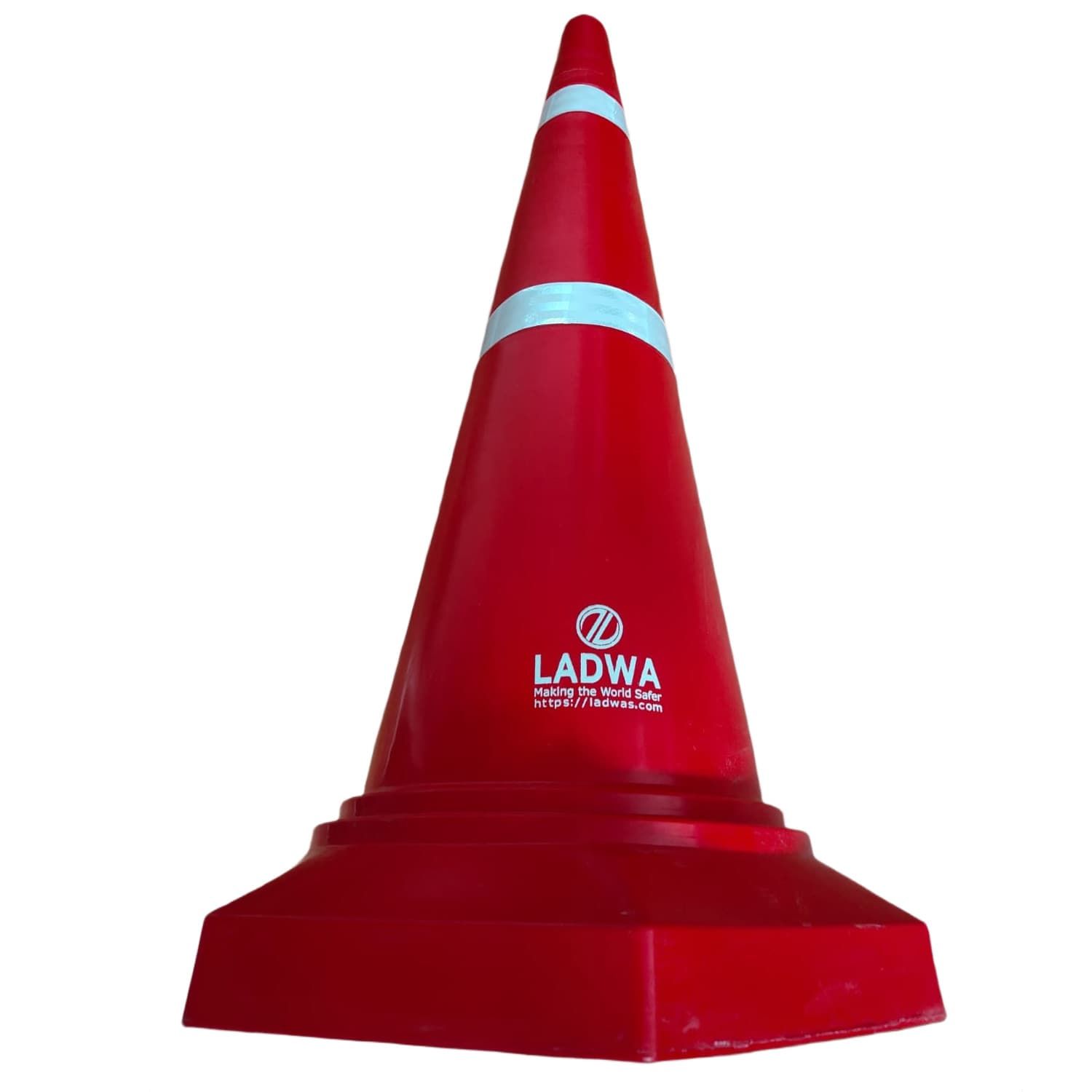 LADWA Safety Cones - Round Top-Hexa Base -Red-4.0Kg 750mm
(Pack -3) view 5