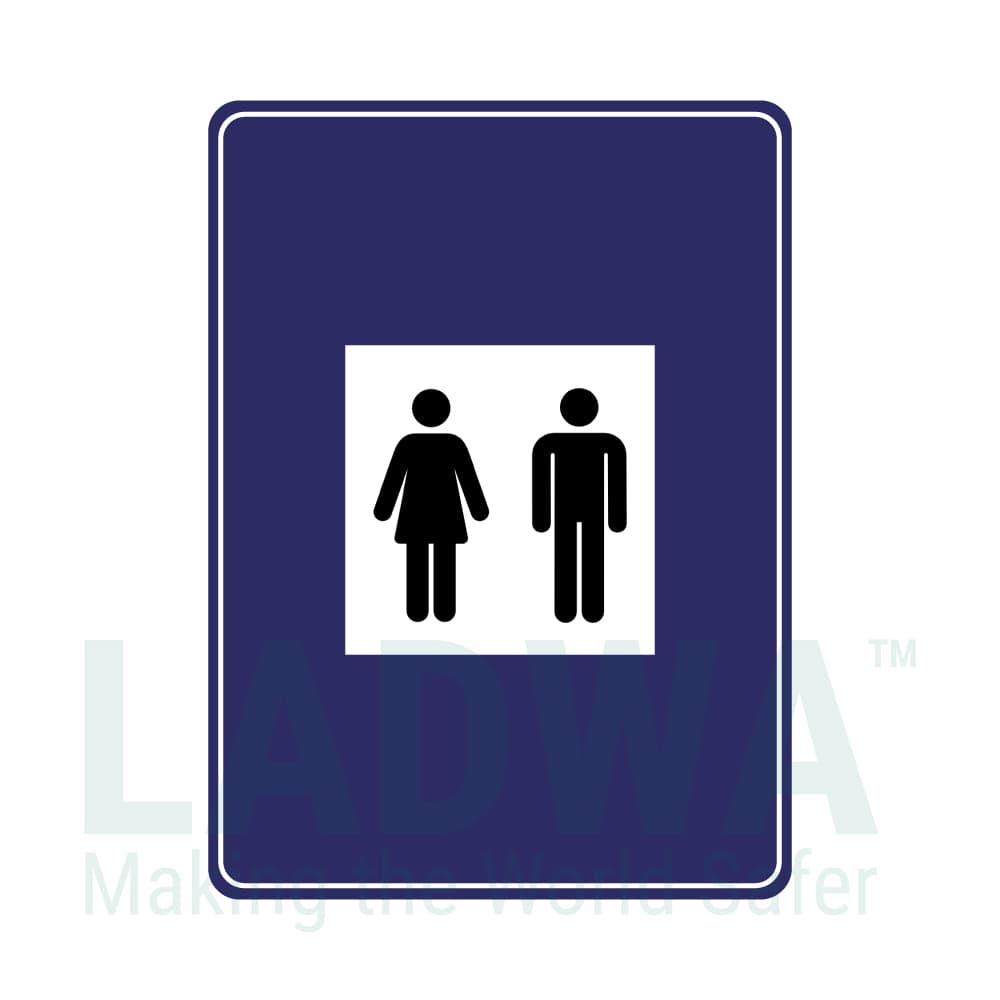 LADWA Informative Signage - Toilet