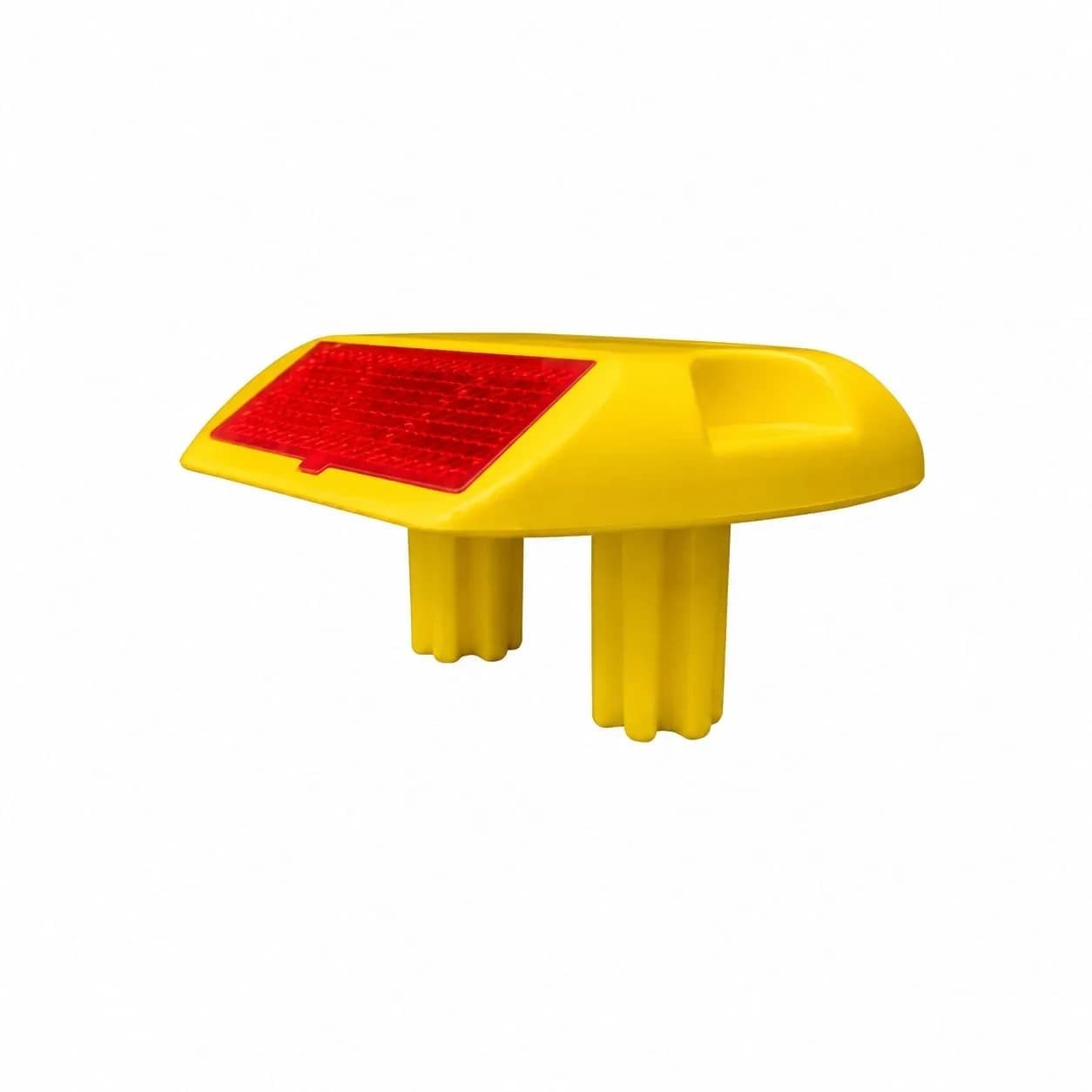 High-Quality Ladwa Road YelloeStud with Red Reflector and Shank