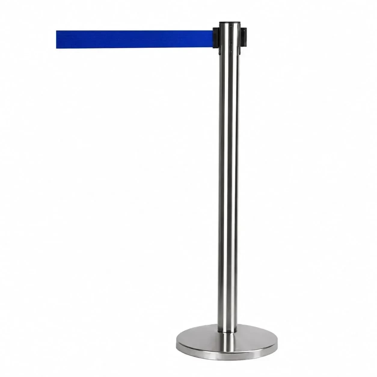 LADWA 202 grade Belt Post (Blue) | Stanchions | Belt Stanchions | Barrier Stanchions | Q Please (Q Manager) | Queue Manager | Crowd Manager | Pack of 1